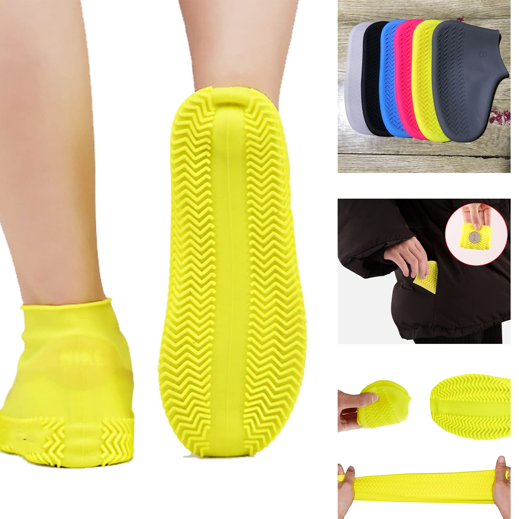 Waterproof Silicone Shoe Cover 2