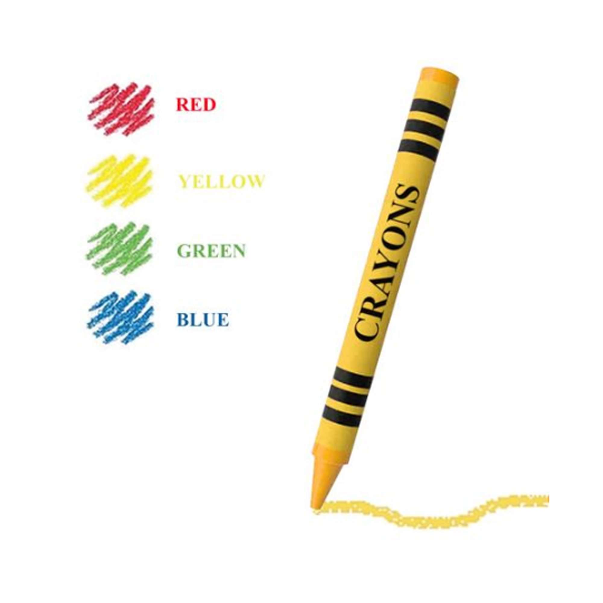 Kids Crayon Set - 4 Pack 2