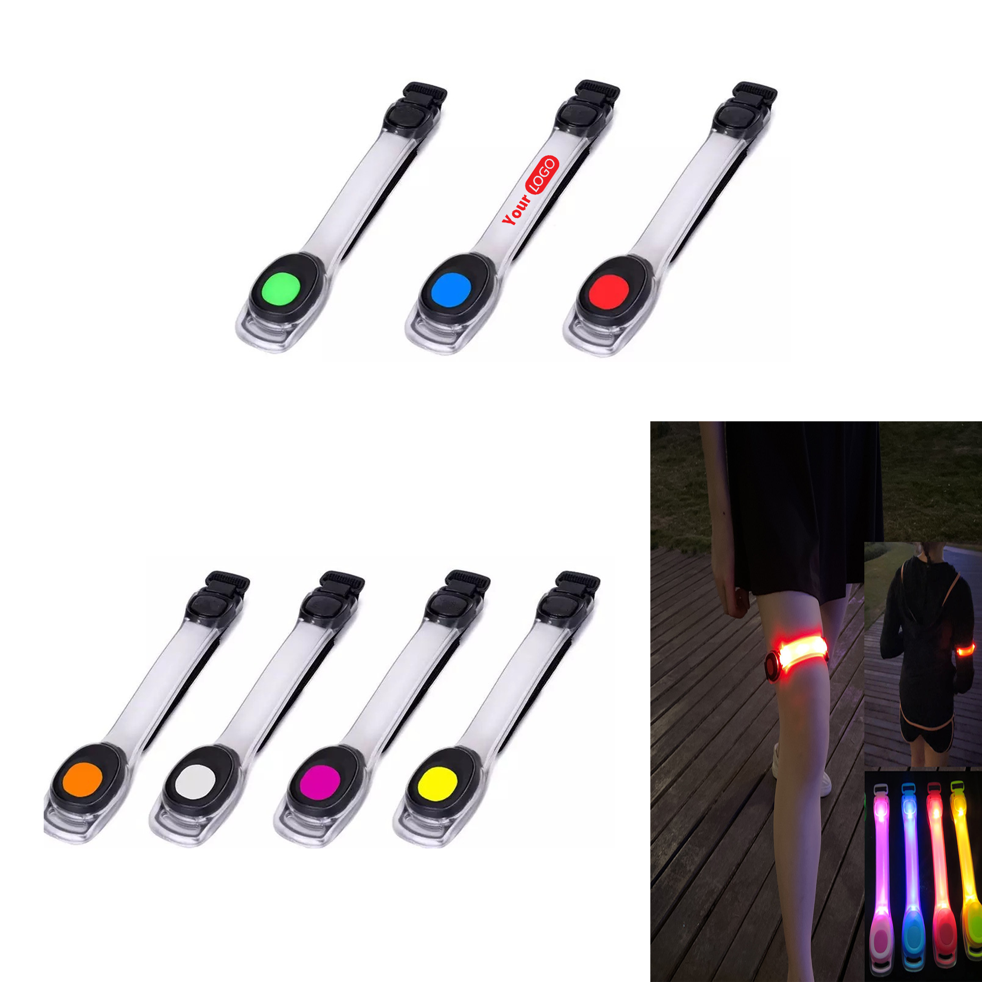 Safety Led Luminous Arm Strap 2