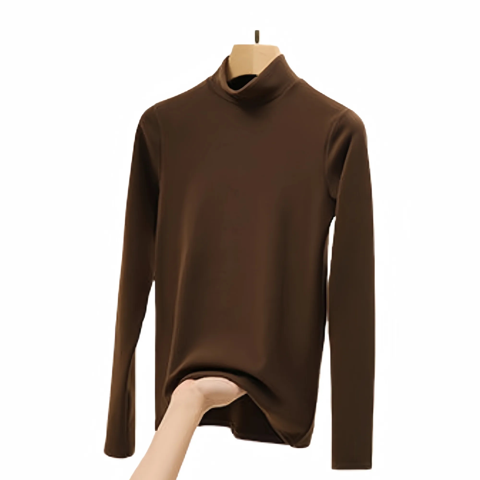 Half-High Neck Thermal Fleece Undershirt 3