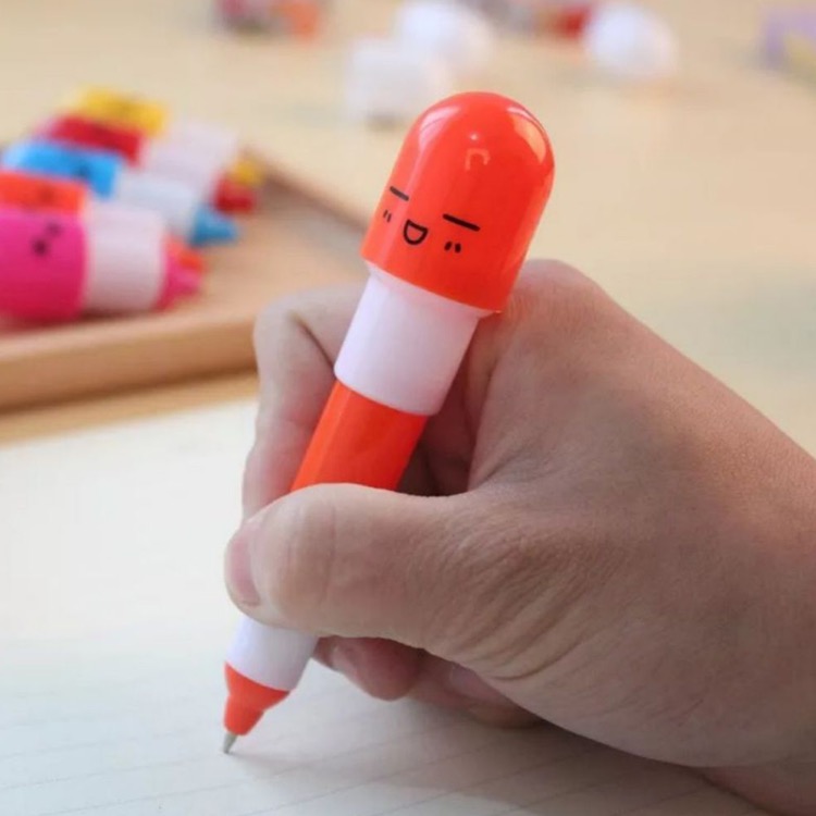 Retractable pill pen 4