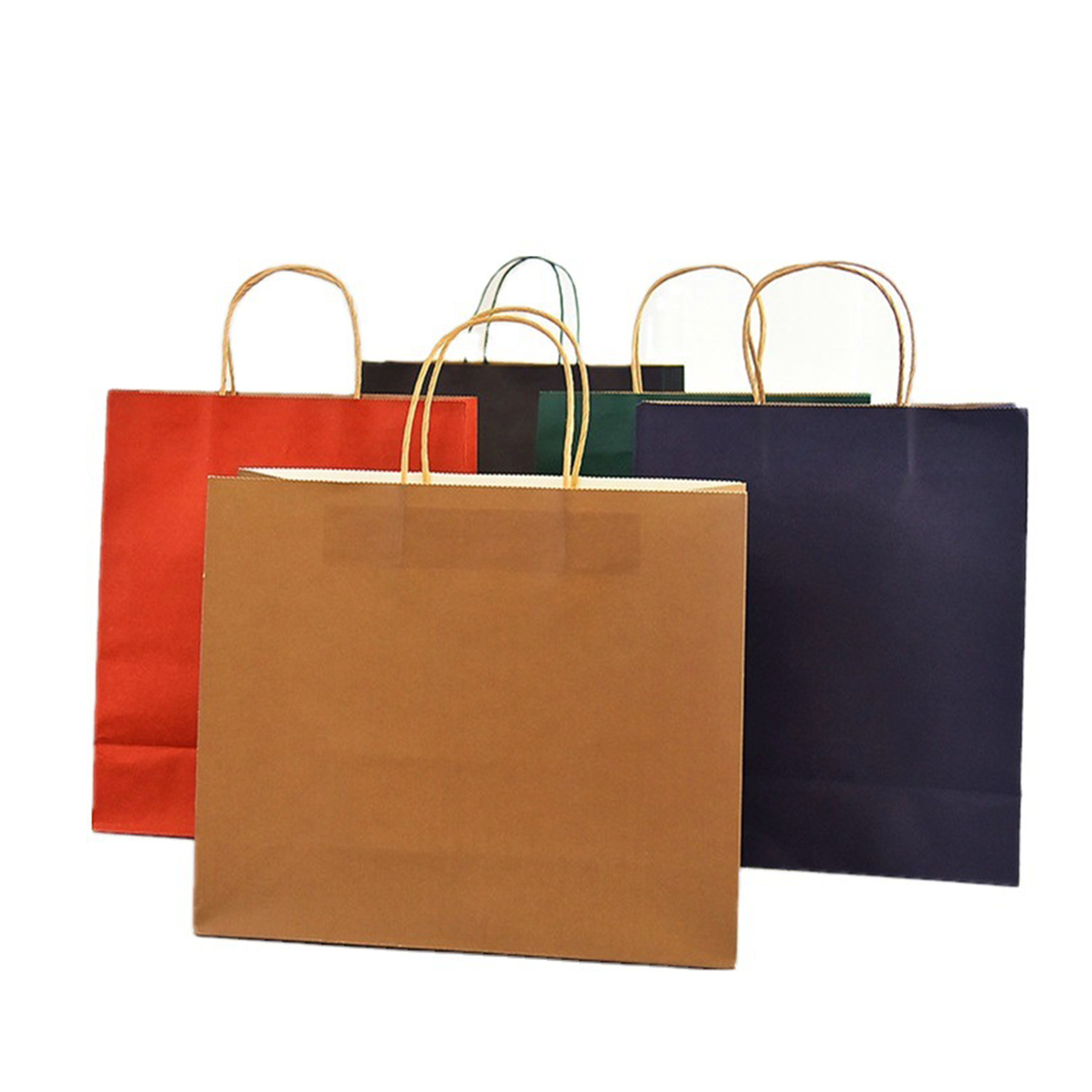Kraft Paper Shopping & Merchandise Bags 3