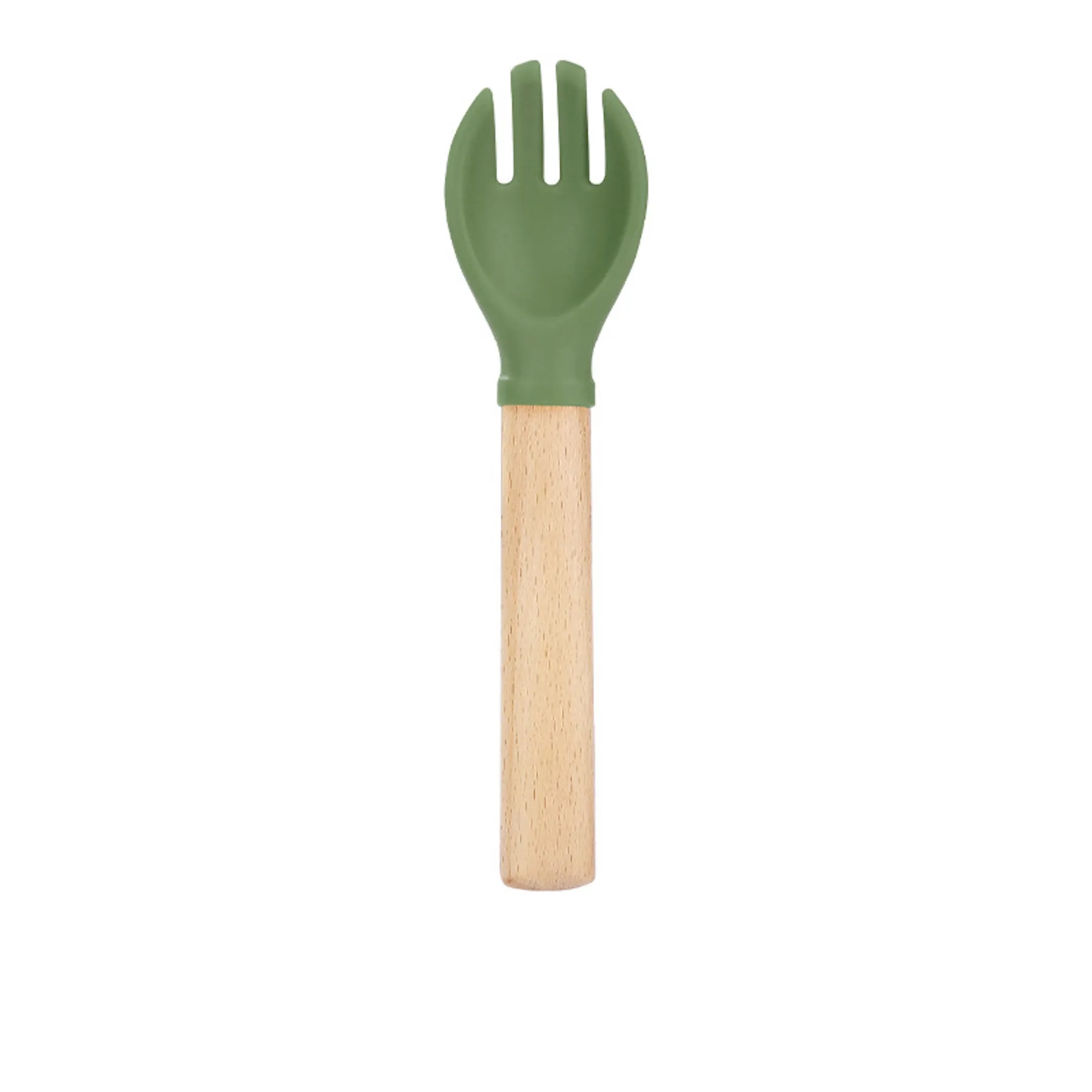 Silicone Baby Spoons Tips For Toddlers Self-Feeding Utensils 6