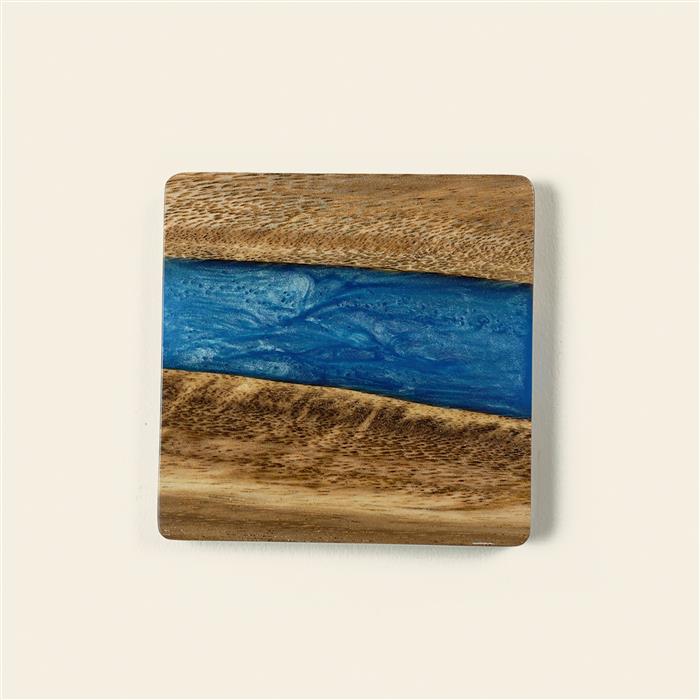 Acacia Coaster Set 18