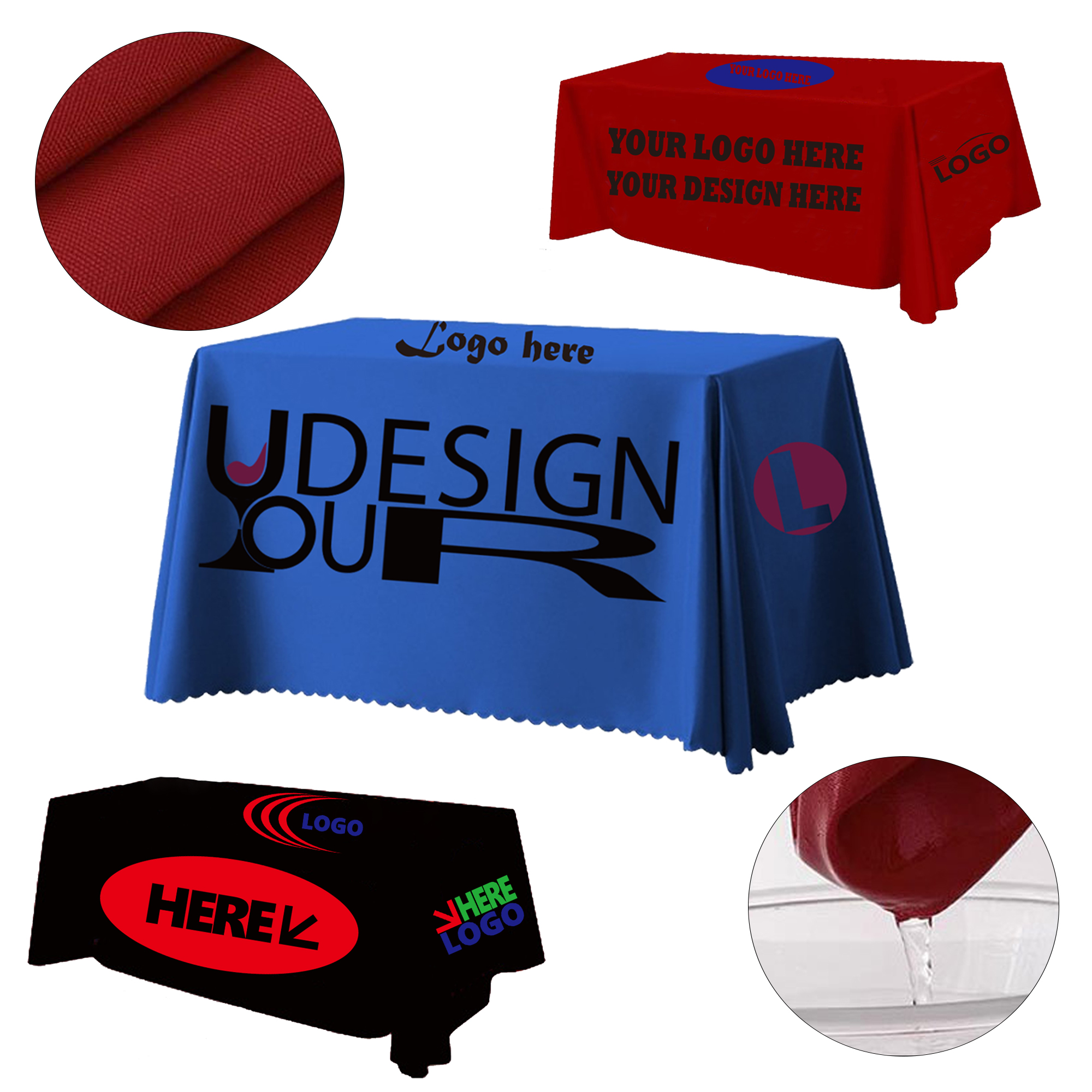 Full Color Custom Table Cover 2