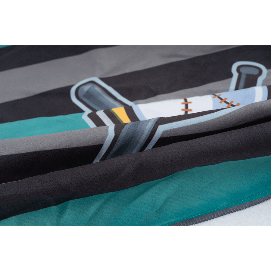 Sublimation Quick Dry Sports Rally Towel - 18" x 15" 3