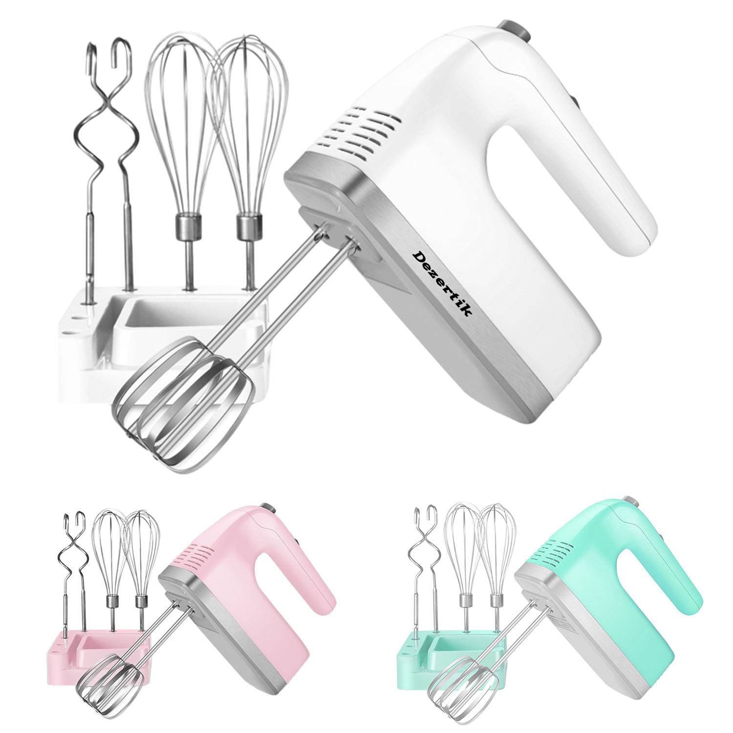 Household semi-automatic handheld electric egg beater 8