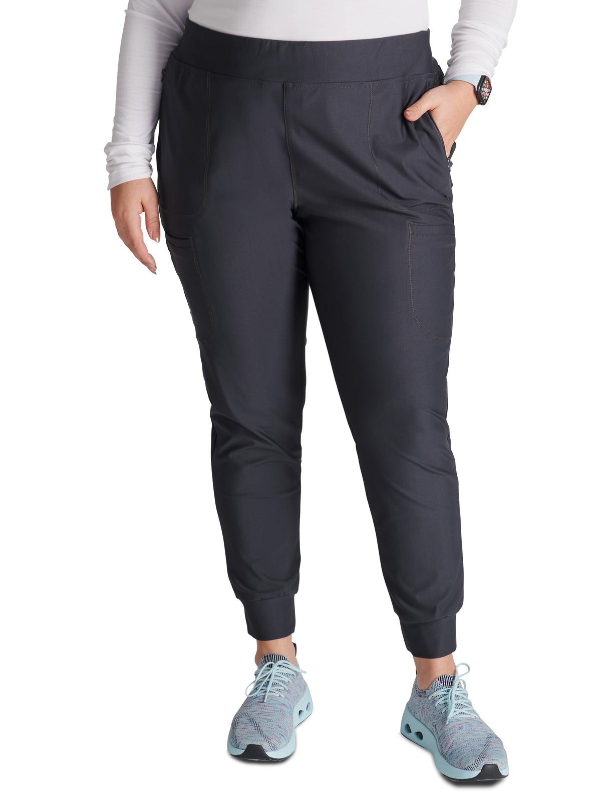 Cherokee - Form - Women's 6-Pocket Tapered Leg Drawstring Pant 3