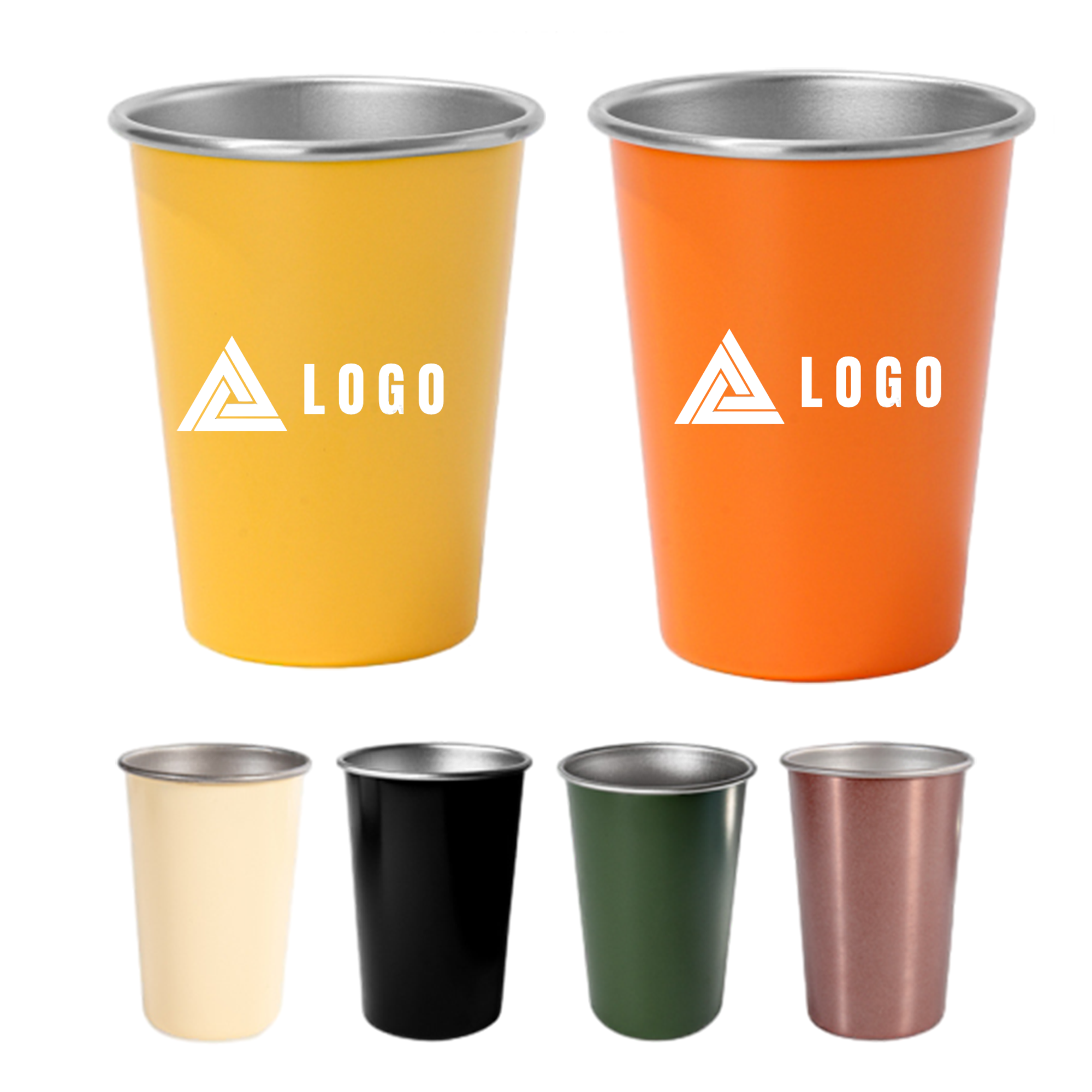 12oz Stainless Steel Outdoor Camping Cup 2