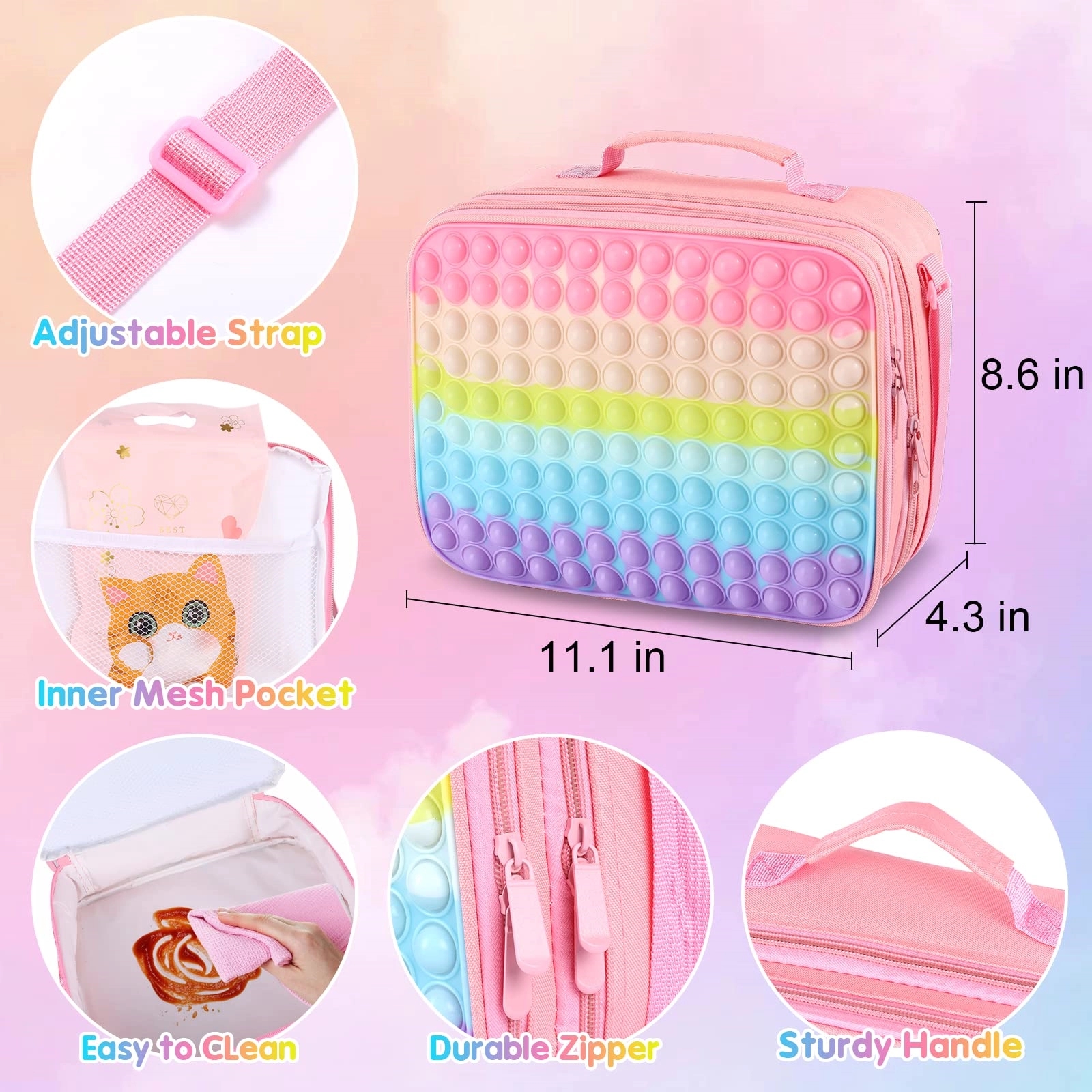 Waterproof Pop Lunch Bag 4