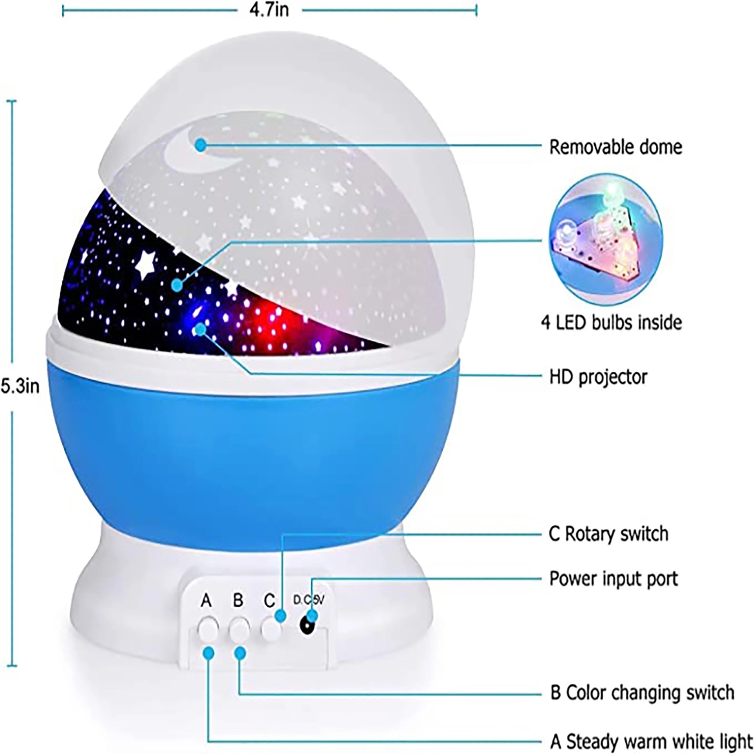 Kids Star Projector 6