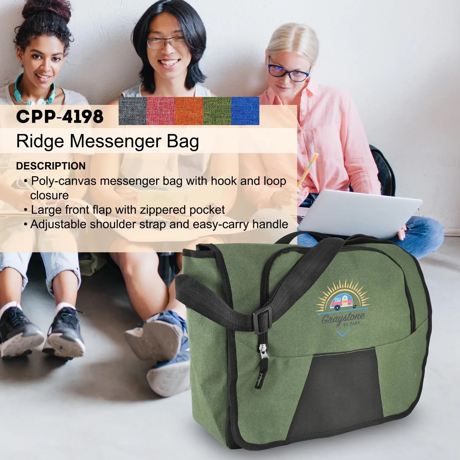 Ridge Messenger Bag 4