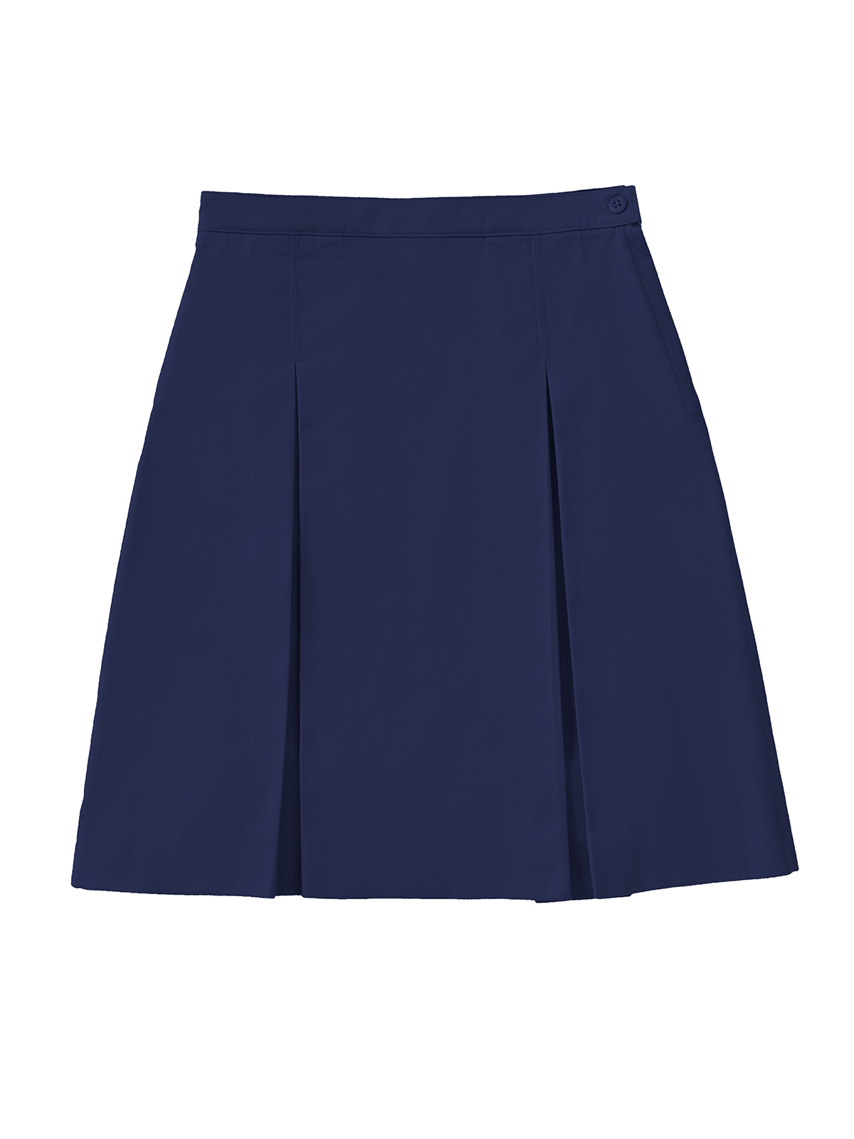 Classroom Uniforms - Girls' Longer Length Kick Pleat Skirt