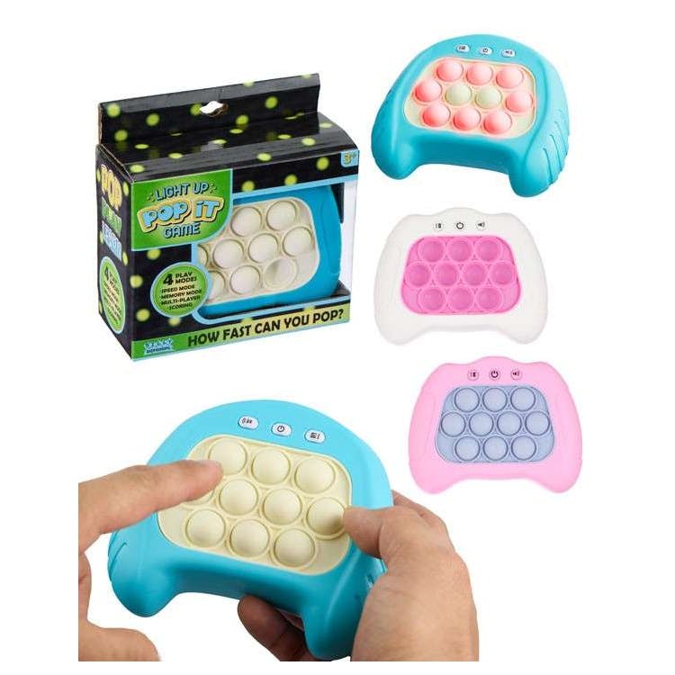 Light Up Pop It Games - Assorted 2