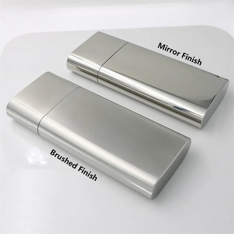 Stainless Steel Cigar Case and Flask Combo 5