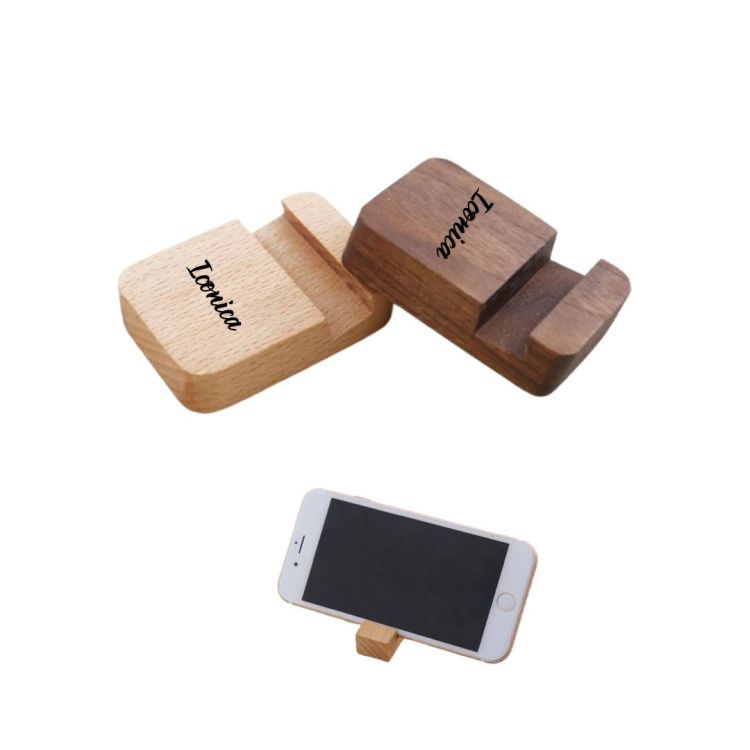 Wood Phone Stand 2