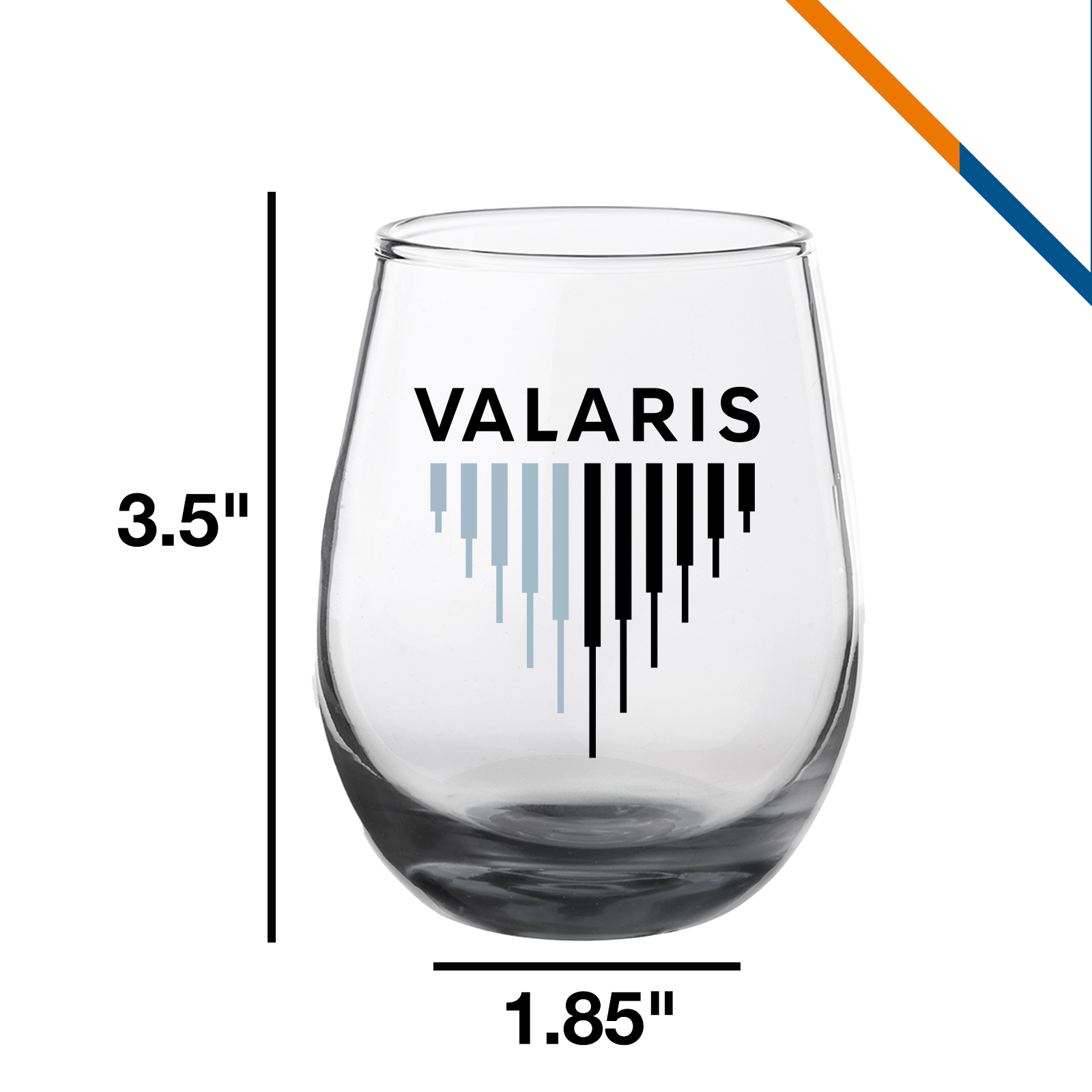 Marnia Stemless Wineglass - 11.5 OZ. 4