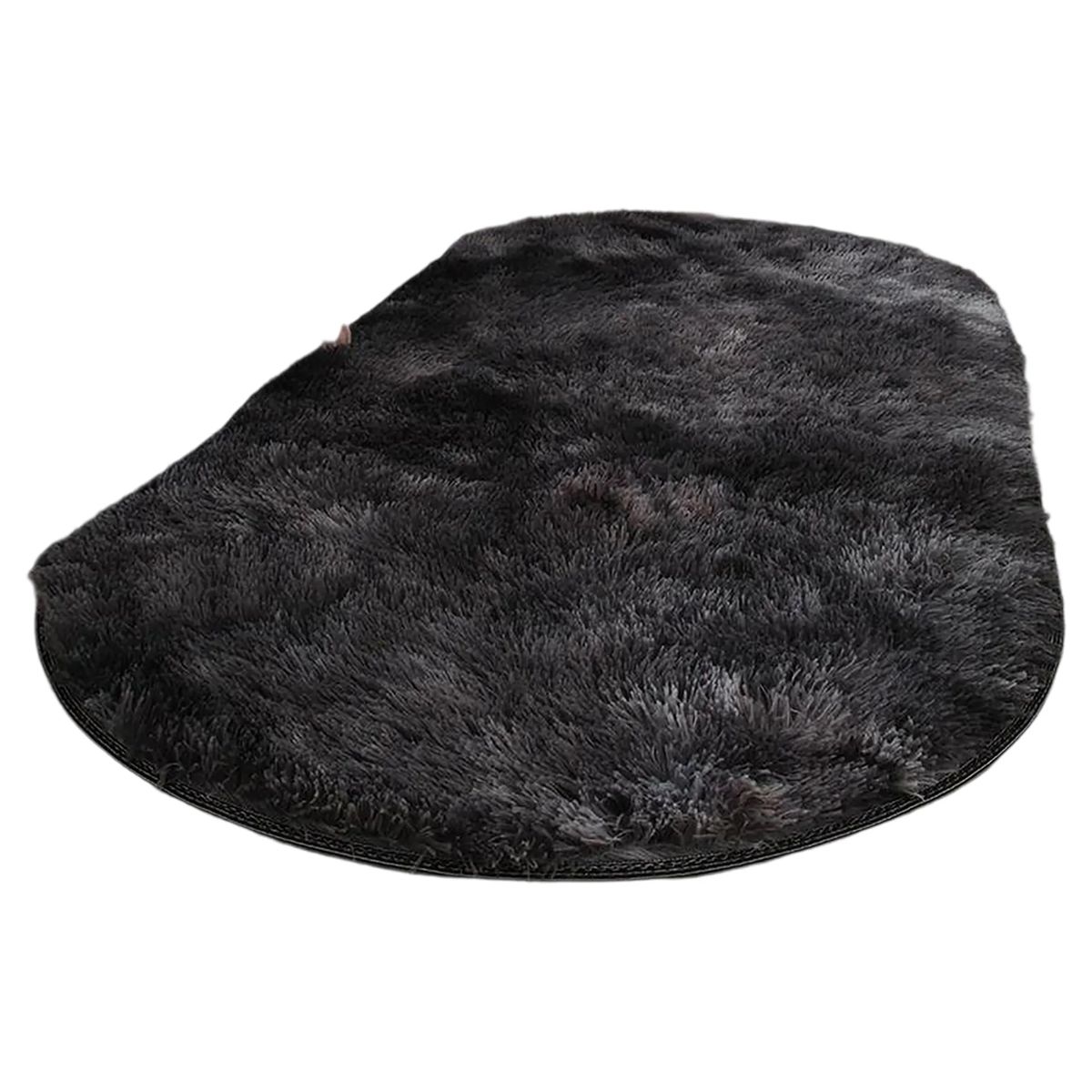 Embroidered Faux Fur Rug for Home Decor 1
