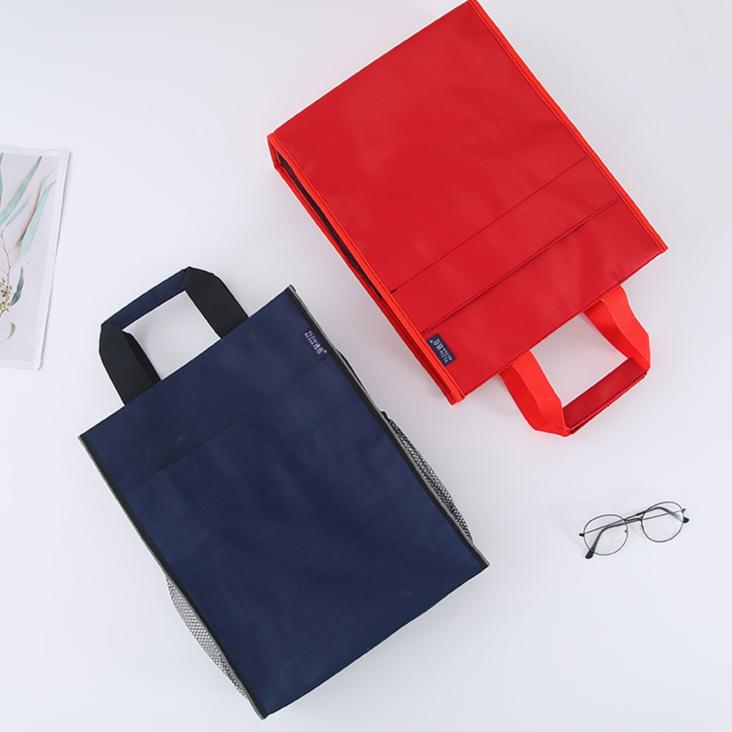 Tote canvas file Bag, custom tote bag with logo imprint 4