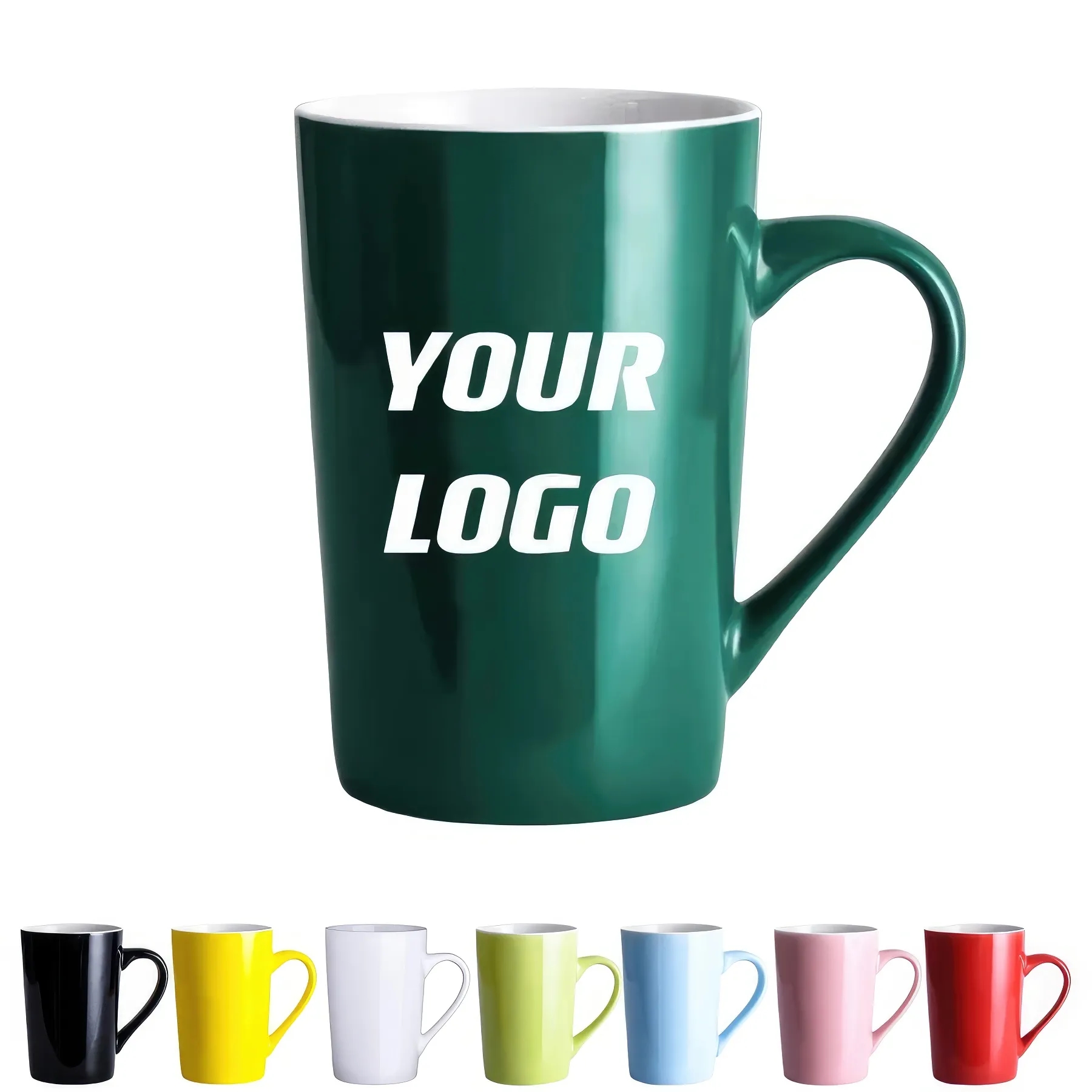 Custom 13.5 oz Creamic Cup For Coffee Milk Tea 2