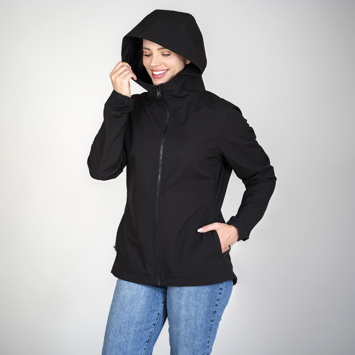 Ladies Ascend Soft Shell Hoody 3