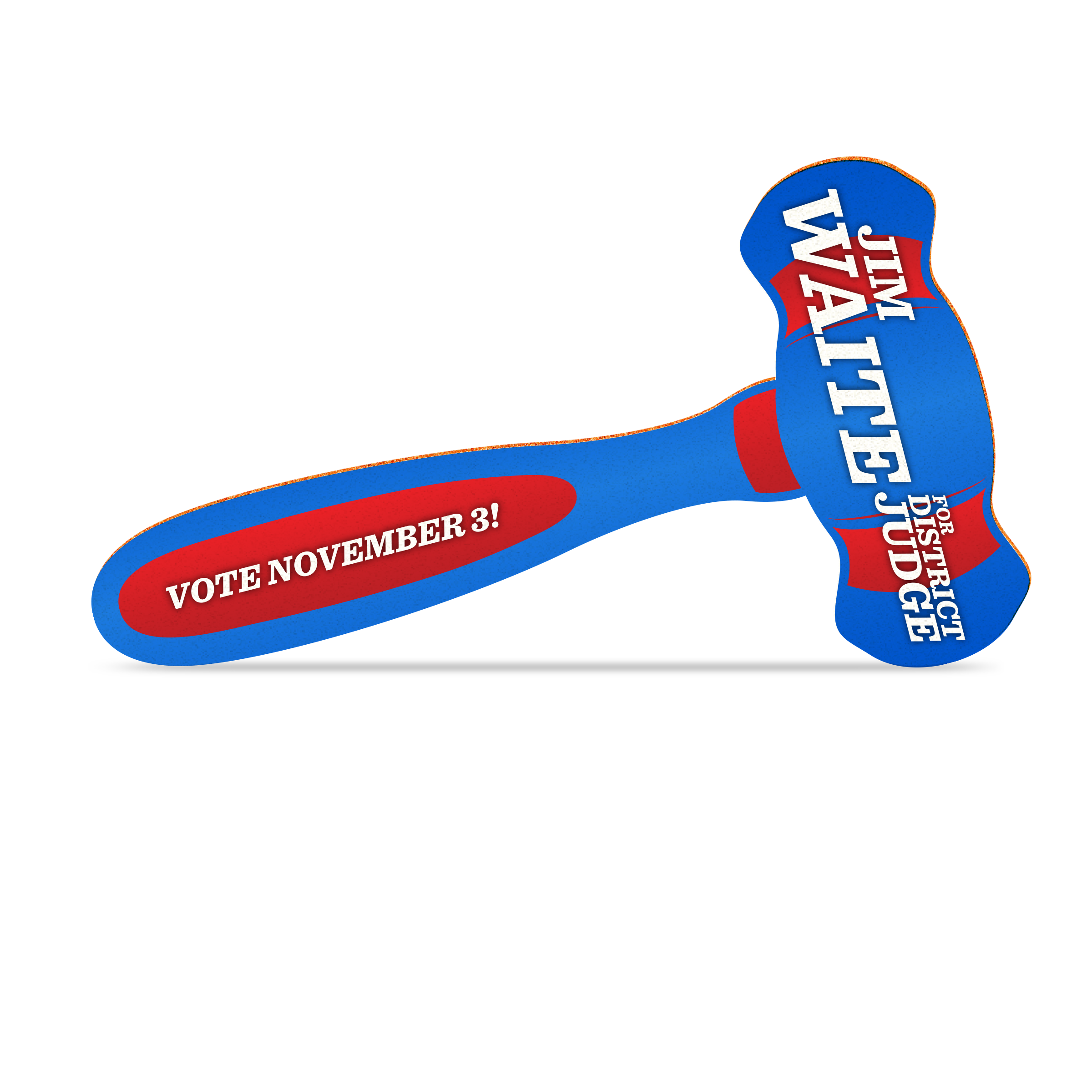 Gavel Shaped Emery Board