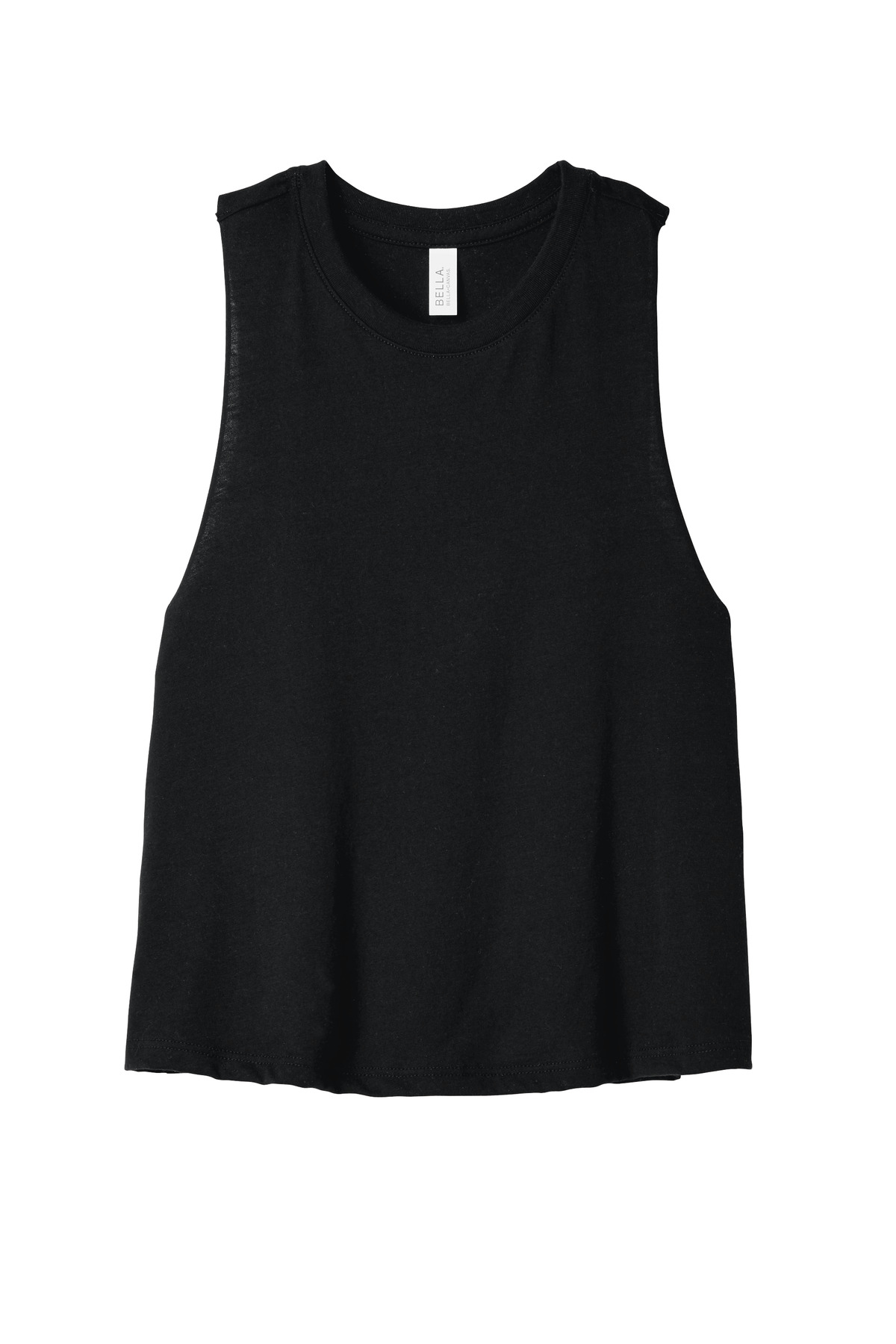 BELLA+CANVAS Women's Racerback Cropped Tank. BC6682 1