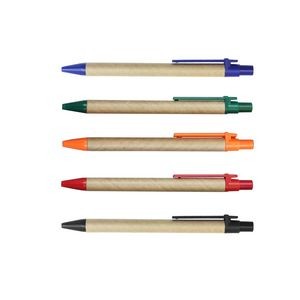 Kraft Paper Click Pen 8