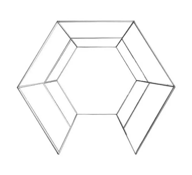 Hexagonal Vogue Booth Enclosure (8Ft x 8Ft) 2