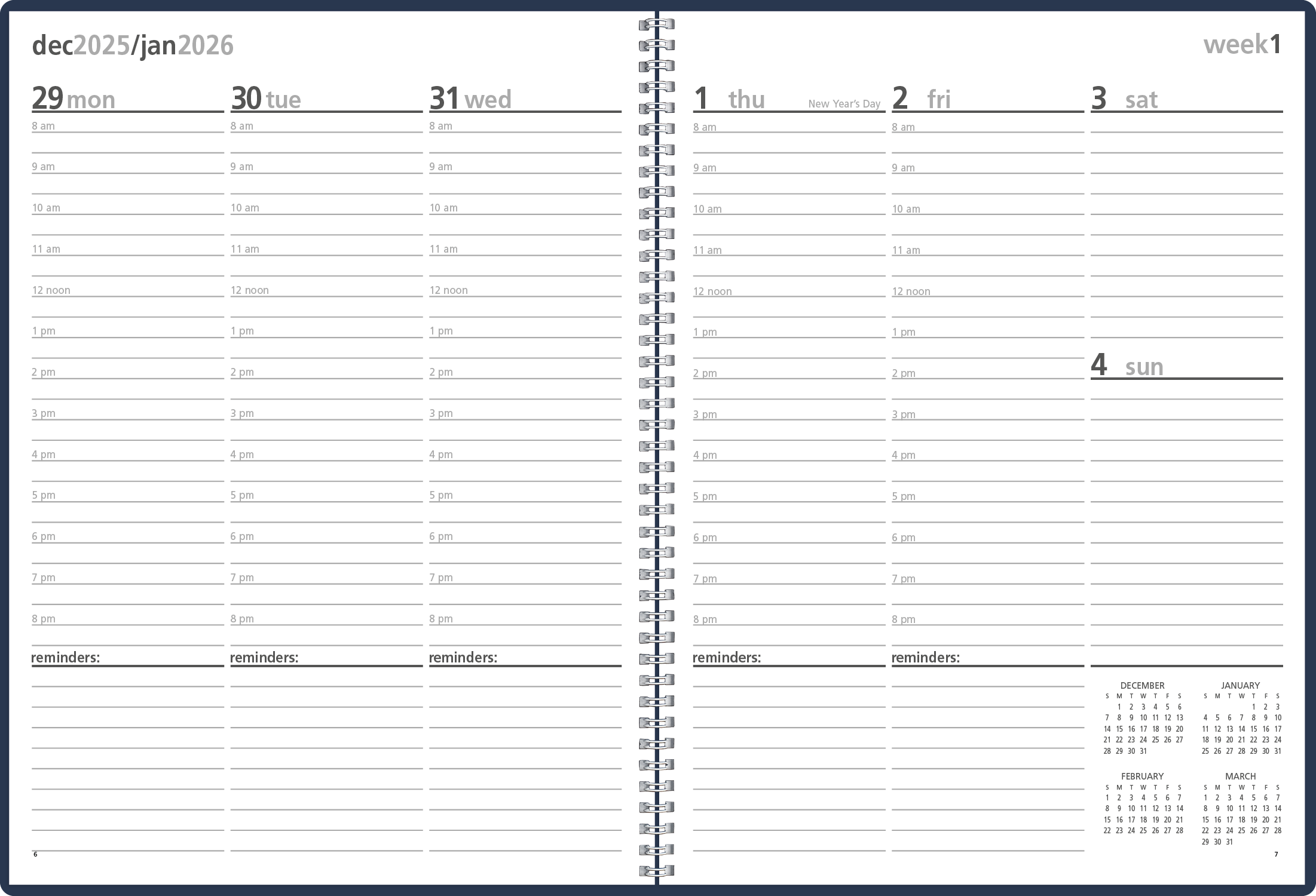 Triumph® Calendars Monthly & Weekly Planner 46