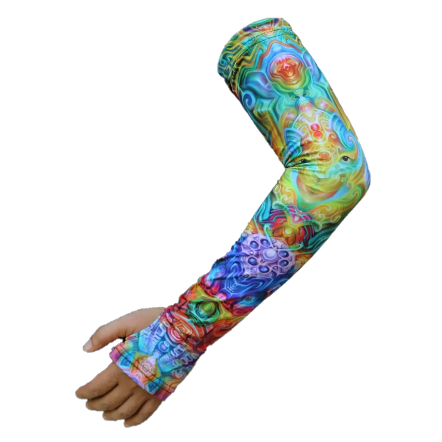 Adult Dye Sublimation Compression Sleeve w/Thumbhole 2