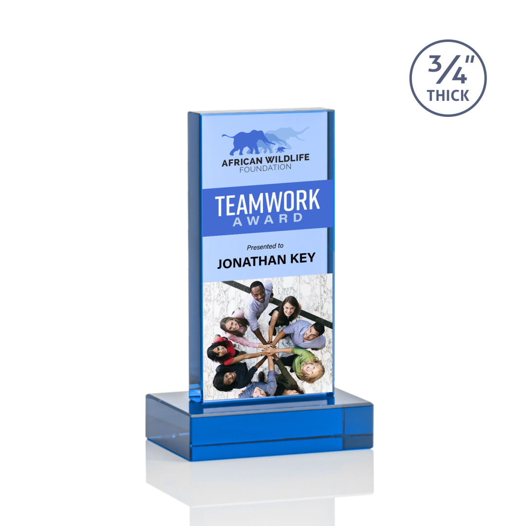 Hathaway VividPrint™ Award - Sky Blue 6