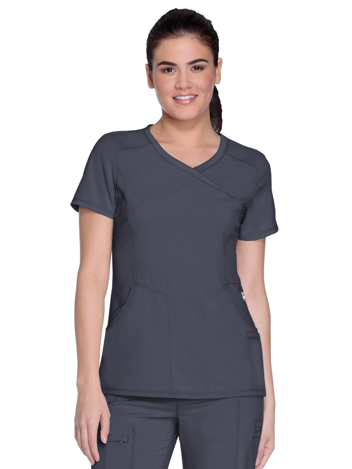 Infinity - Women's 4 Pocket Mock Wrap Top 7