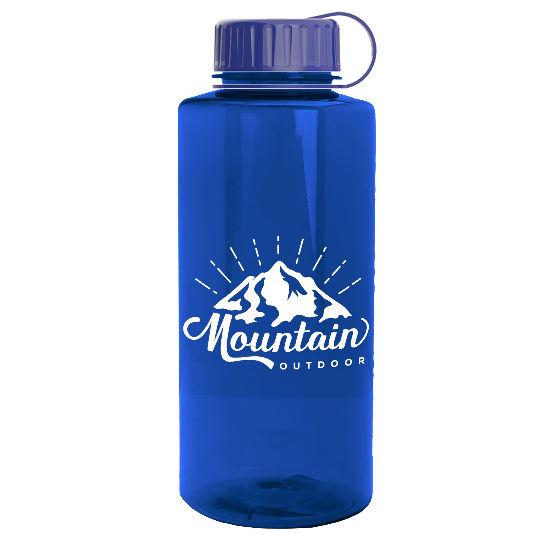 Garyline® Mountaineer Tritan® Bottle with Tethered Lid - 36 oz. 342