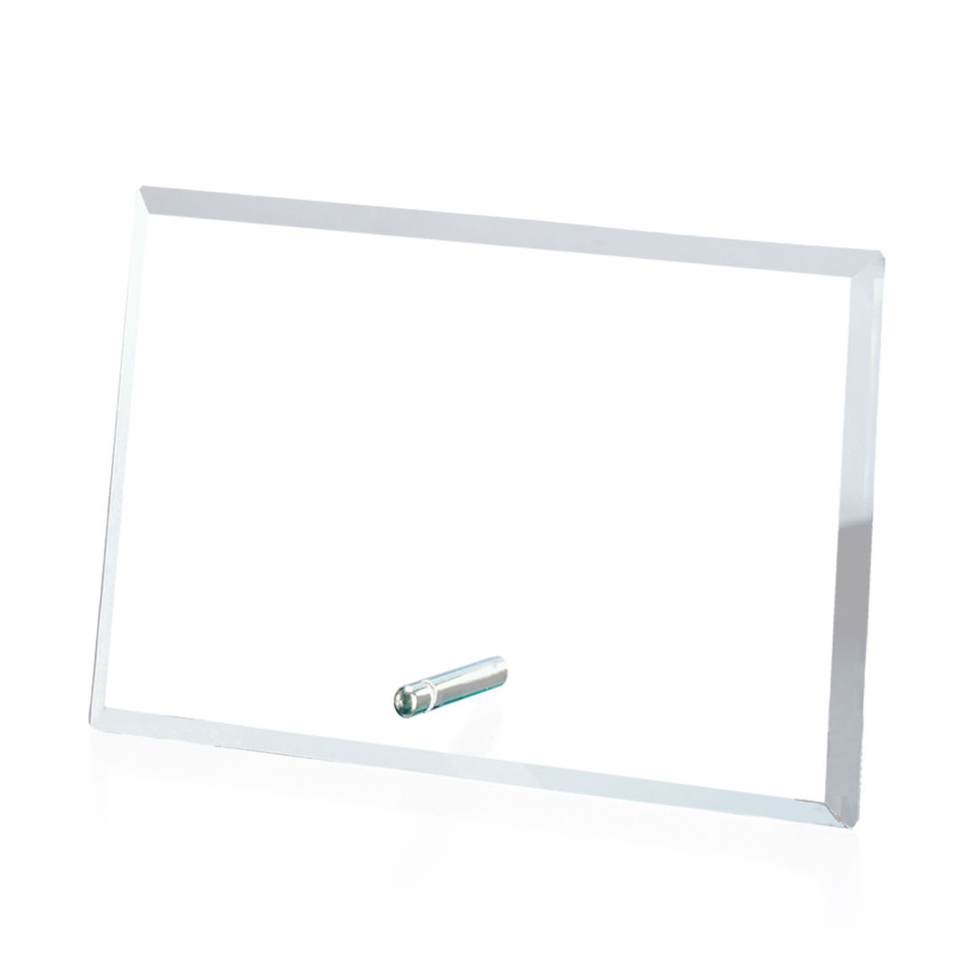 Windsor Rectangle Horizontal Award - Chrome 8