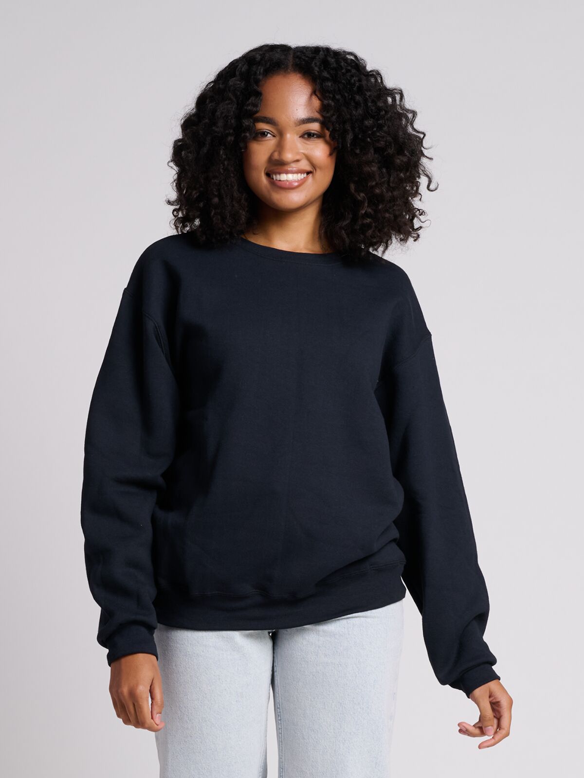 NEW JERZEES Rugged™ Unisex Sweatshirt, custom hoodie or sweatshirt with logo imprint 1