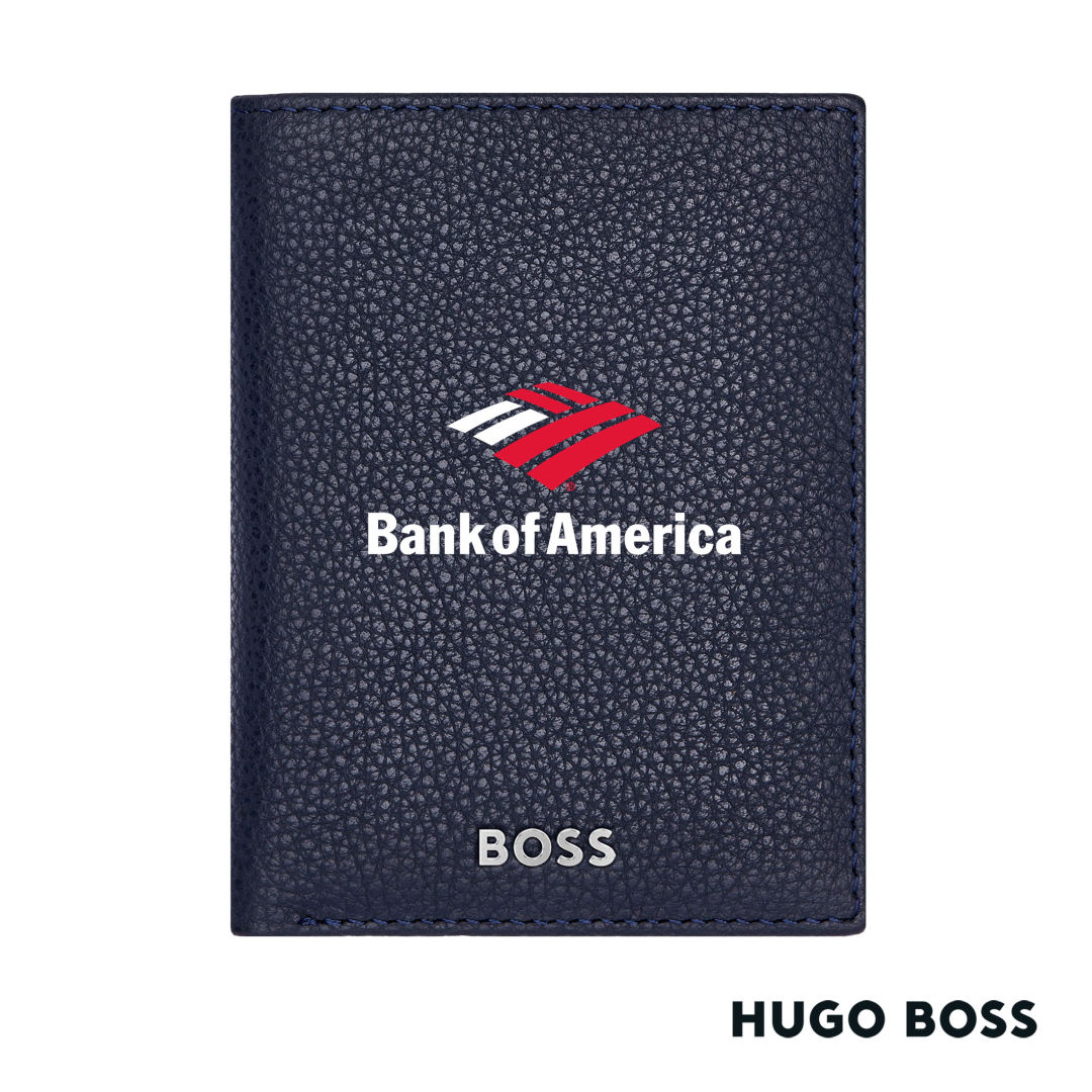 Hugo Boss® Classic Grained Folding Card Holder 8