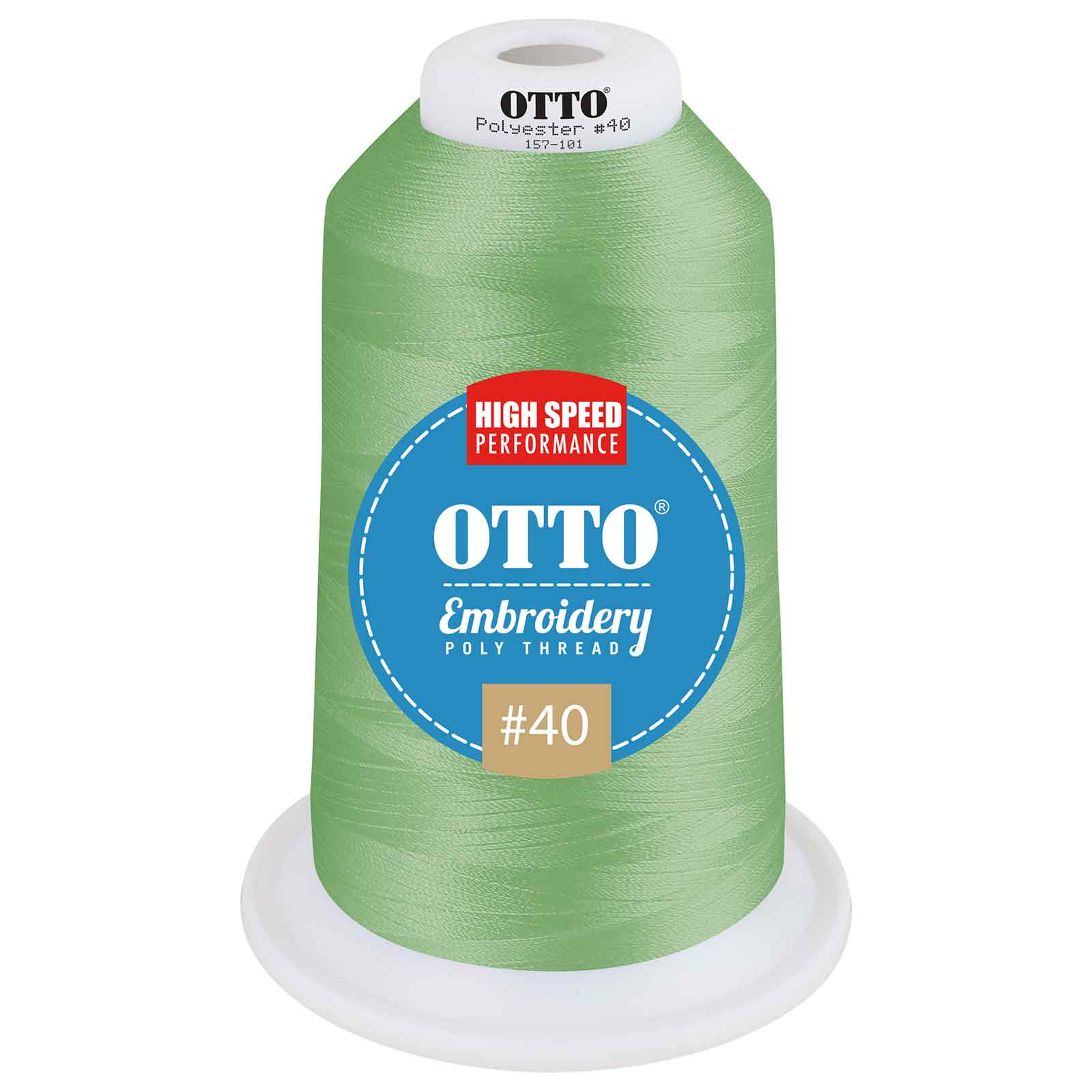 OTTO Embroidery Poly Thread #40 5,500 yd. King Cone 1020