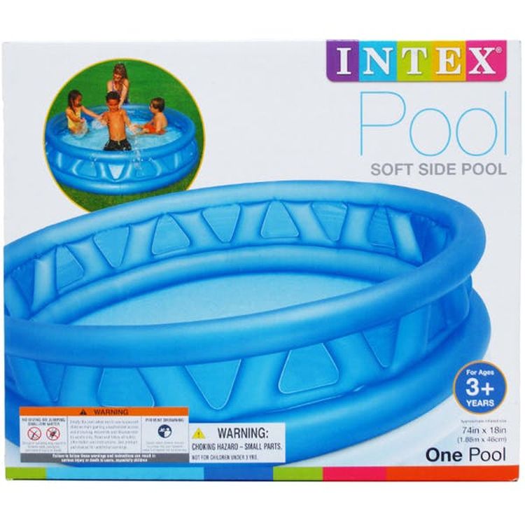 Intex Soft Side Kiddie Pools 74" x 18" 2
