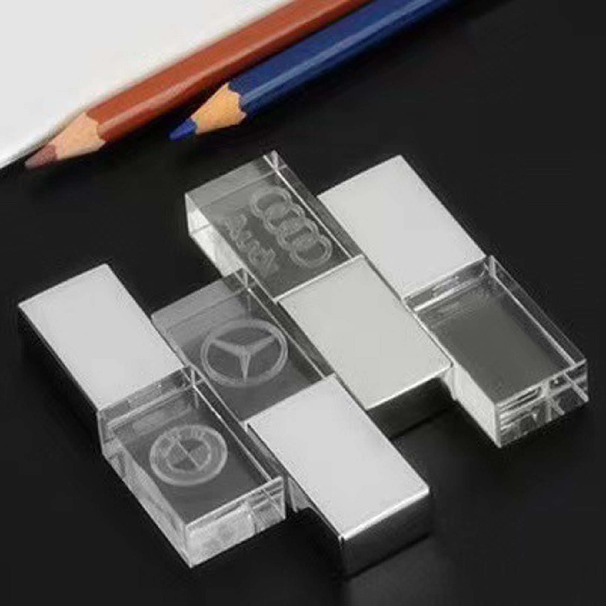8GB Glssz USB Flsch Drivewih LED 5
