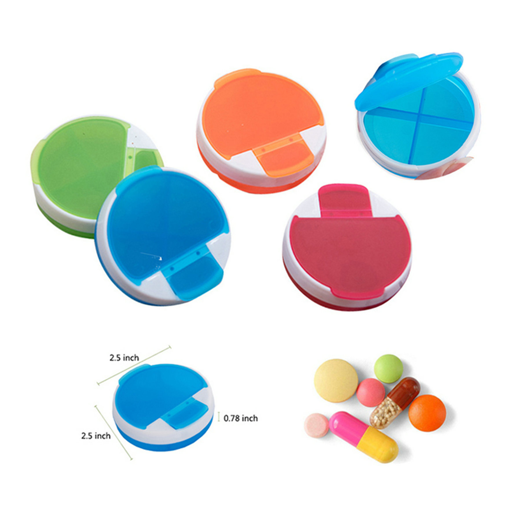 Creative Portable Pill Box 1