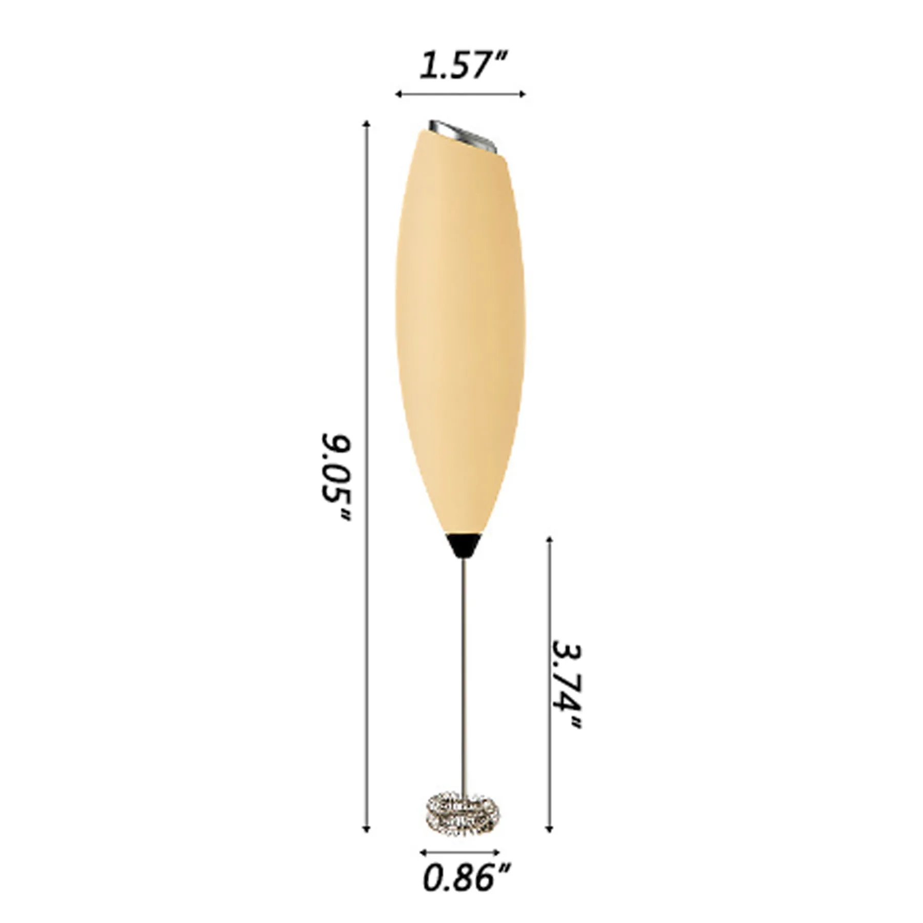 Mini Milk FrotherHandheld WhiskMilk Frothing Stick 3