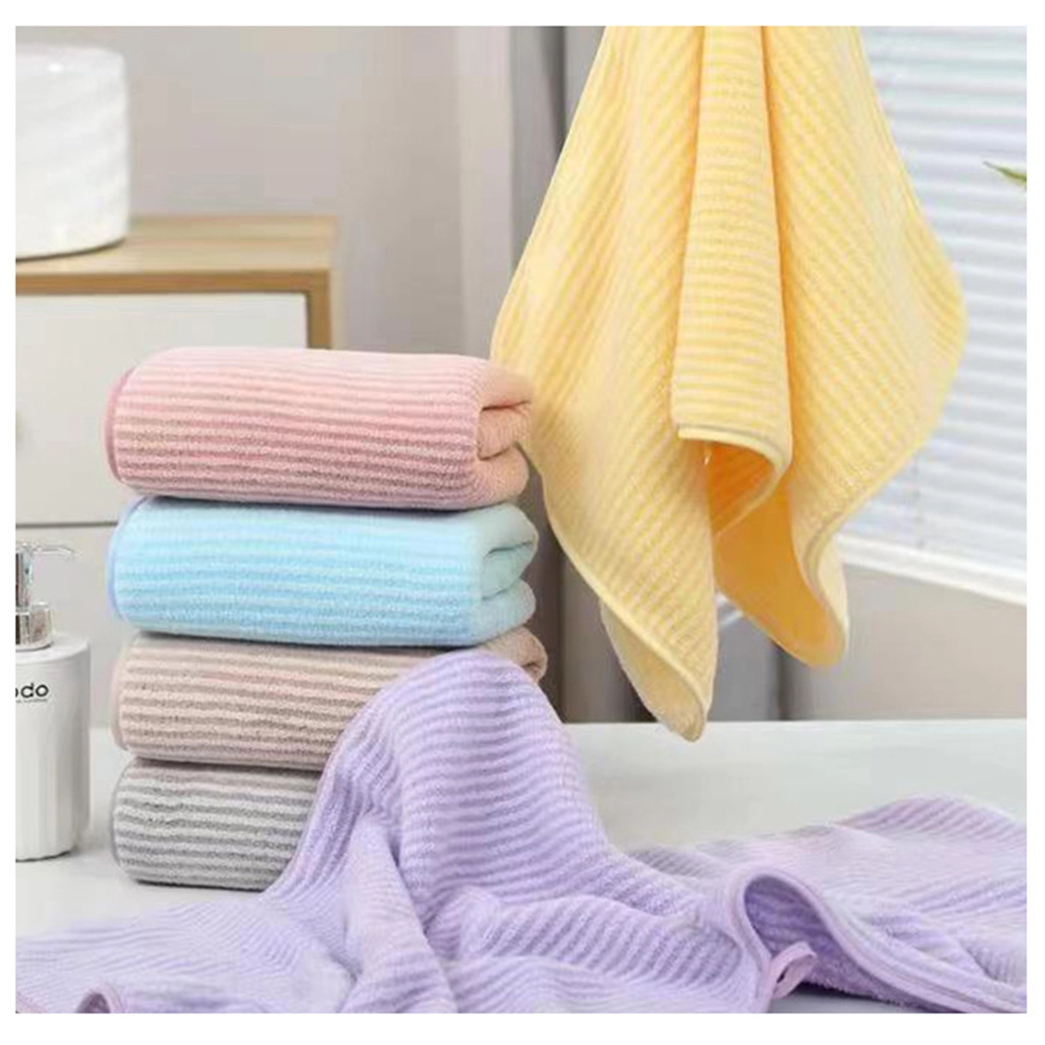 Adult Coral Fleece Beach Towel 5