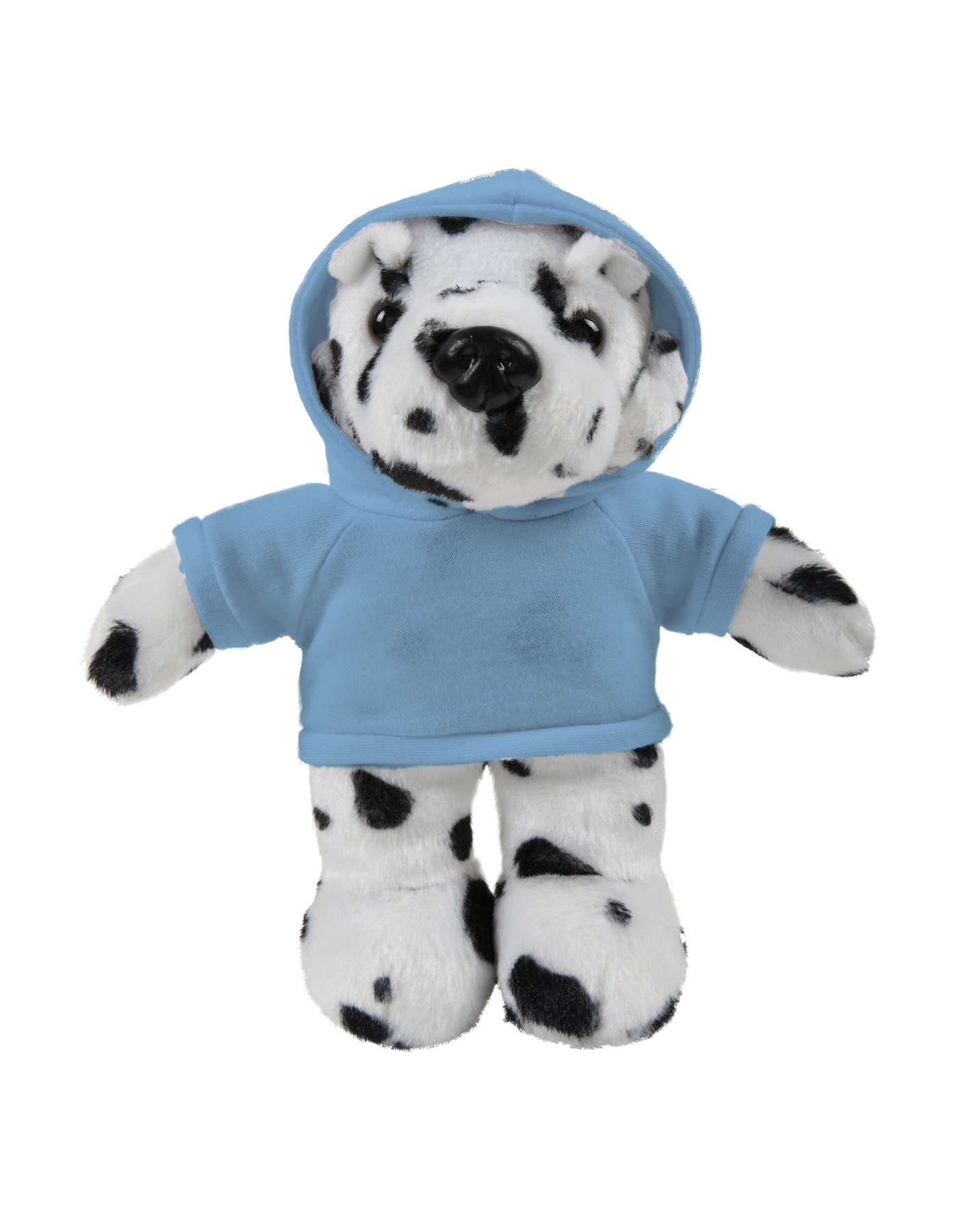 soft plush Dalmatian with hoodie