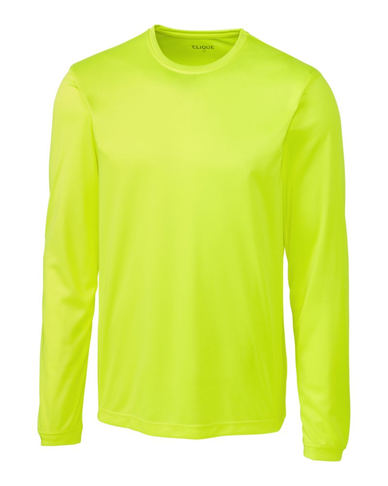 Clique Spin Solution-dyed Performance Jersey Mens Long Sleeve Tee 37