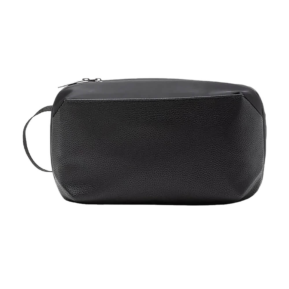 Brookstone Compact Toiletry Kit Vegan Leather Travel Bag 14