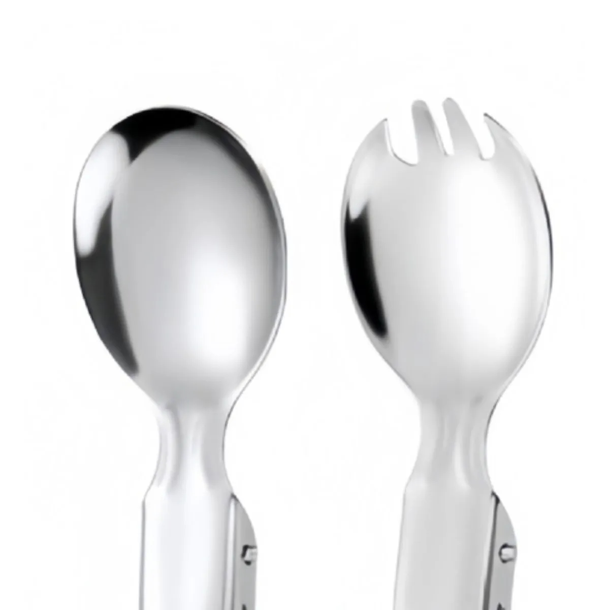 3-Piece Folding Camping Cutlery Utensil Set With Pouch 6