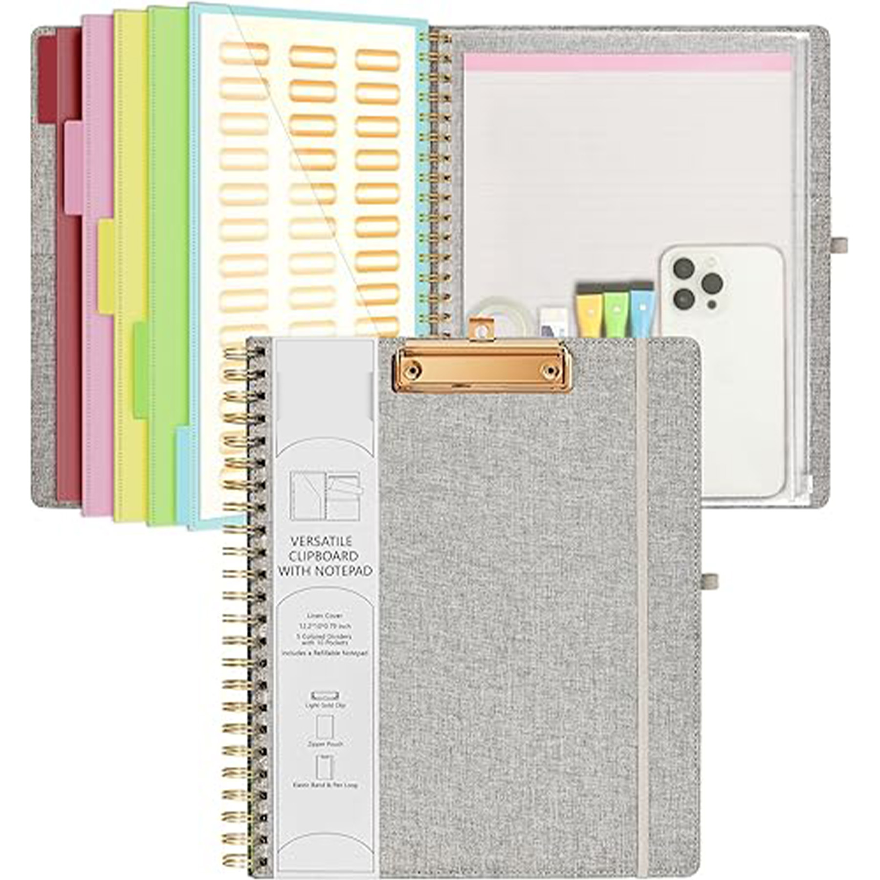 Portable Clipboard Combination With Folder And Notepad 13