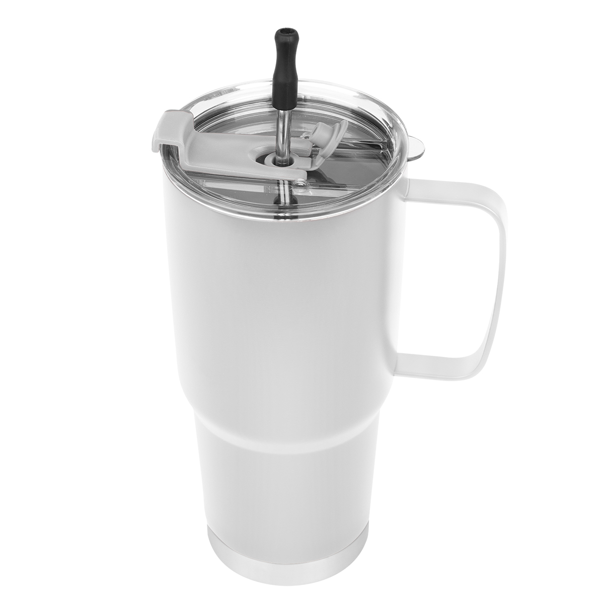 30 Oz. Lisbon Stainless Steel Tumbler With Straw 13