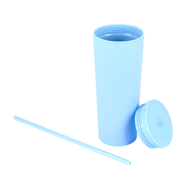 Bayard 24 oz. Double Wall Steel/PP Liner Straw Tumbler 62
